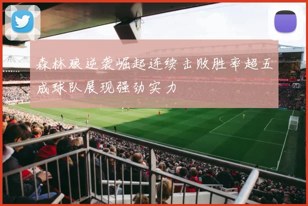 森林狼逆袭崛起连续击败胜率超五成球队展现强劲实力